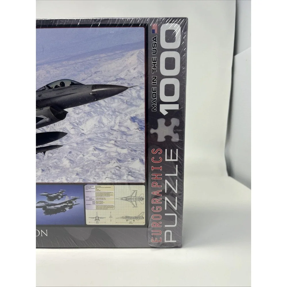 Eurographics Puzzles F-16 Fighting Falcon 6000-4956 1000 Pieces New NIB‎ SEALED